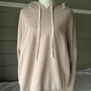 American-eagle Women's Cream and Tan Hoodie